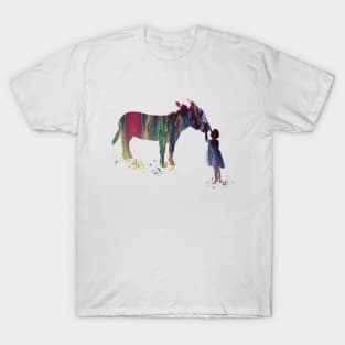 donkey and child T-Shirt